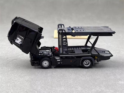 UNIQUE MODEL 1:64 Mercedes-Benz Actros Gigaspace 4×2 Car Carrier Semi Trailer – Diecast Model