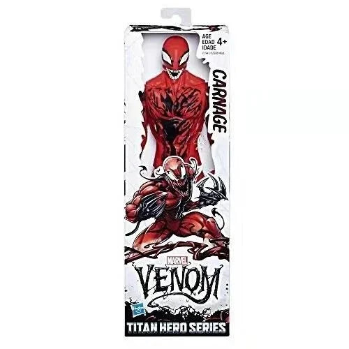 Marvel Venom Titan Hero Series Carnage Action Figure 12-Inch - Jaiman Toys