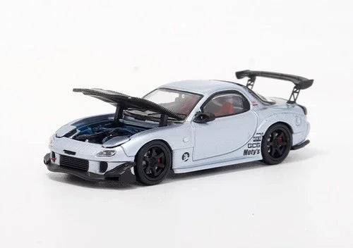 BSC 1:64 MAZDA RX-7 Ice Blue Diecast Car Model - Jaiman Toys