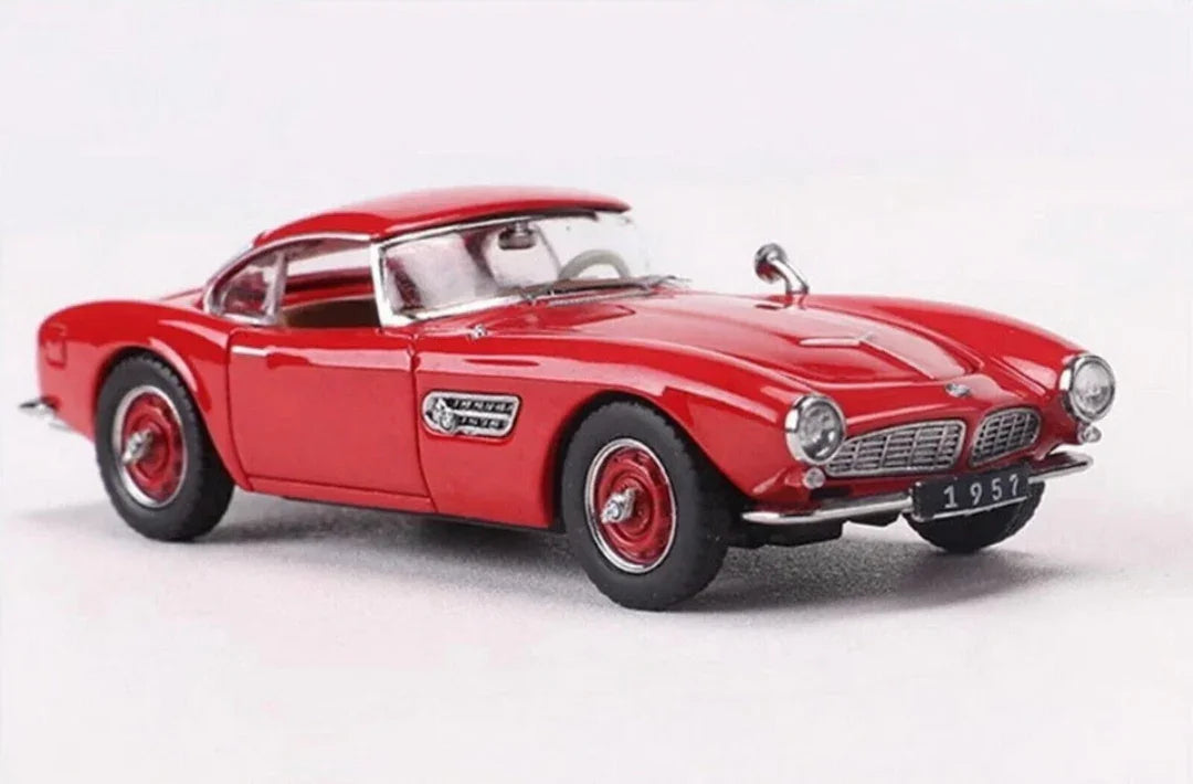 GFCC 1:64 Scale For BMW 507 Hardtop Convertible Roadster 1957 Red Diecast Car Model - Jaiman Toys