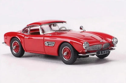 GFCC 1:64 Scale For BMW 507 Hardtop Convertible Roadster 1957 Red Diecast Car Model - Jaiman Toys
