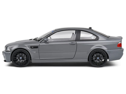 Solido 1:18 BMW M3 E46 Streetfighter Die-Cast Model Car – Grey Collector Scale Sports Coupe
