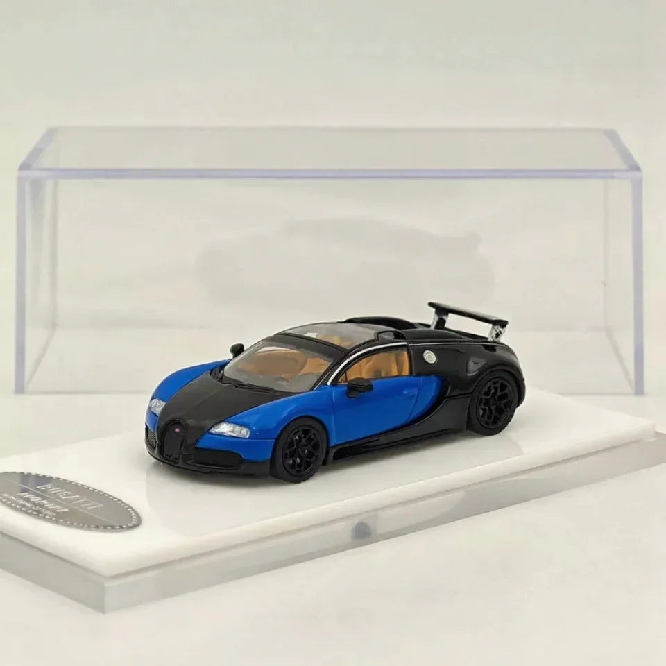 Mortal 1/64 Scale Bugatti Blue/Black – Premium Diecast Car Model Collectiblel - Jaiman Toys