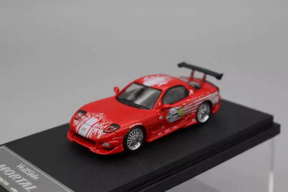 Mortal 1/64 Scale Mazda Veilside Red Diecast Model Car - Jaiman Toys