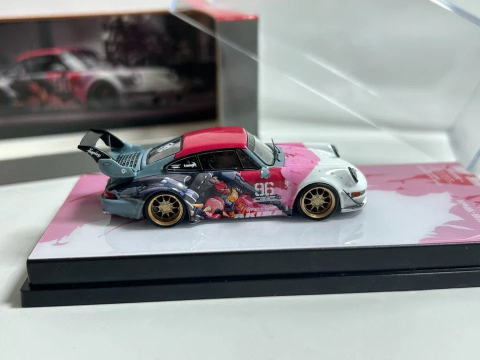 RWB 1/64 #96 Akiba Racing Classic Model Diecast Collect Car - Jaiman Toys