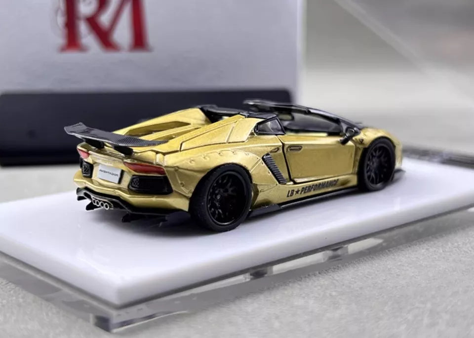 RM Lamborghini Aventador LP700-4 –  1:64 Scale Fully Opening Diecast Car- 2 Variants