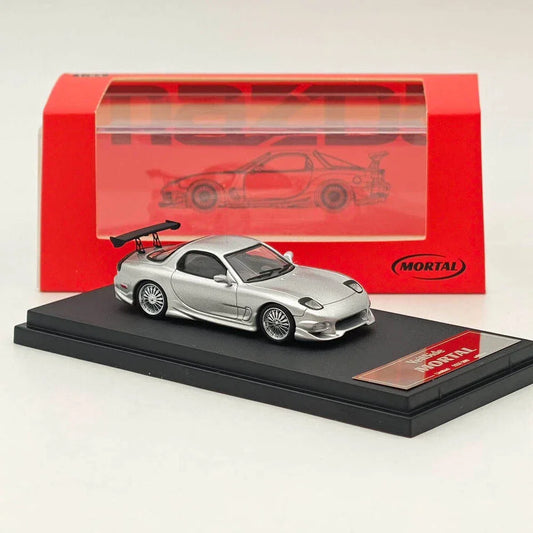 Mortal 1/64 Mazda Veilside Silver Diecast Car Models Collection - Jaiman Toys