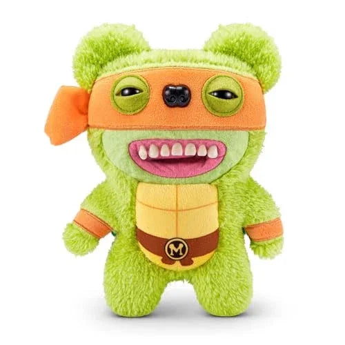 Fuggler Teenage Mutant Ninja Turtles Michelangelo Plush Toy 15707B Doll Stuffed- 1pc - Jaiman Toys