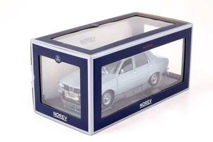 NOREV 1974 Renault 12 TS Light Blue 1/18 by NOREV 185219 - Jaiman Toys