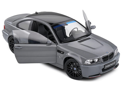 Solido 1:18 BMW M3 E46 Streetfighter Die-Cast Model Car – Grey Collector Scale Sports Coupe