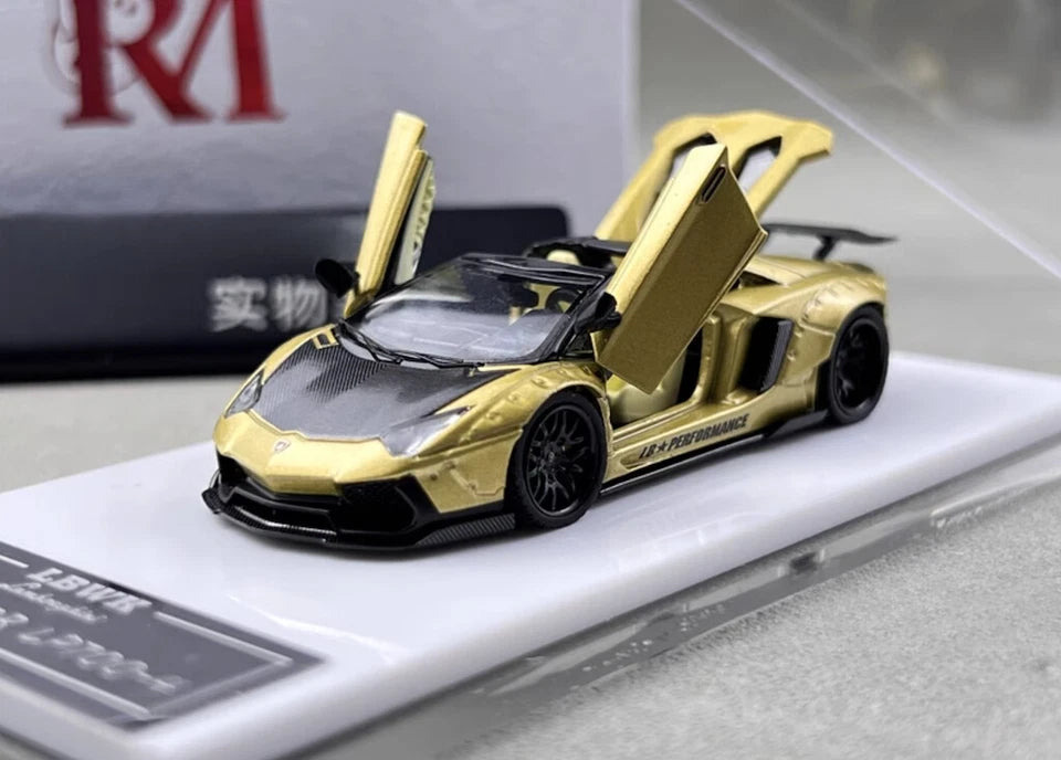 RM Lamborghini Aventador LP700-4 –  1:64 Scale Fully Opening Diecast Car- 2 Variants