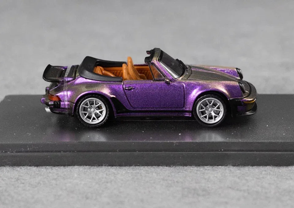 Rhino Model 1:64 Scale Singer 930 Turbo Study Cabriolet Convertible – Purple Diecast Car Model - Jaiman Toys