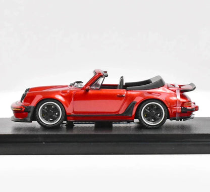 Rhino Model 1:64 Scale Singer 930 Turbo Study Cabriolet Convertible – Red Diecast Car Model - Jaiman Toys