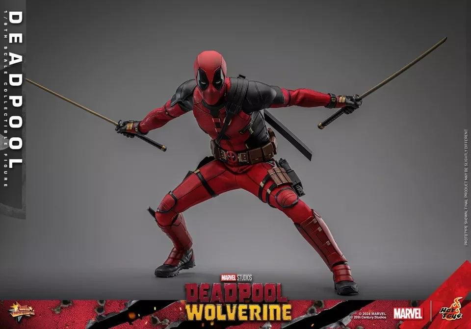 Marvel Studio Deadpool & Wolverine : Deadpool 1/6 Scale Action Figure - Jaiman Toys