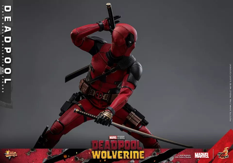 Marvel Studio Deadpool & Wolverine : Deadpool 1/6 Scale Action Figure - Jaiman Toys