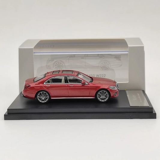Master 1:64 Mercedes-Benz S450 W222 Diecast Model Car – Red
