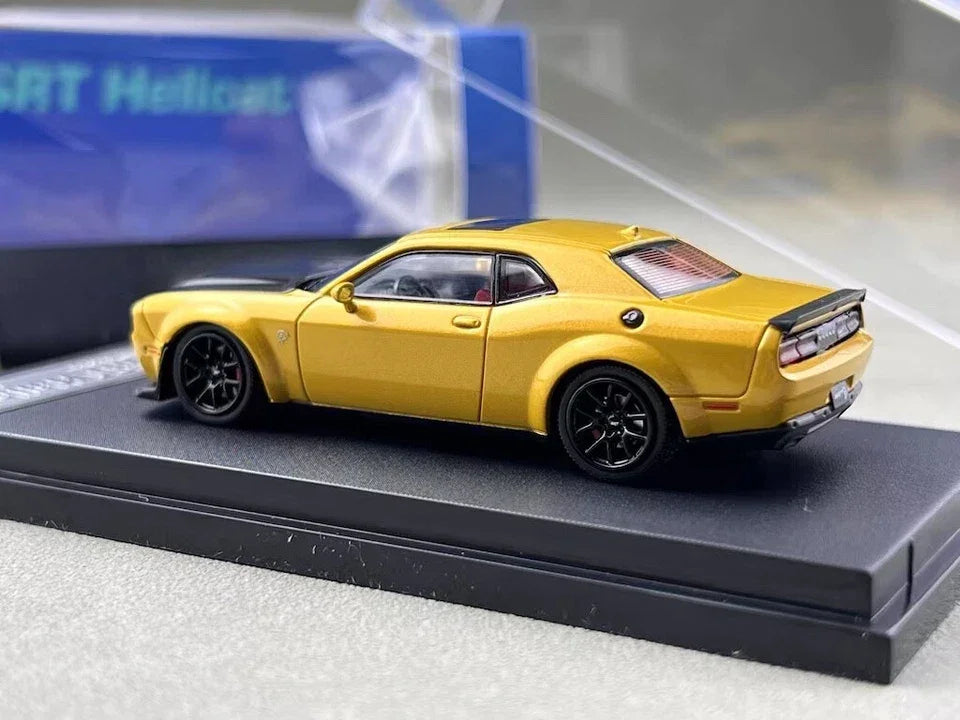 Stance Hunters 1:64 Yellow SRT Hellcat Model Diecast Car - Jaiman Toys
