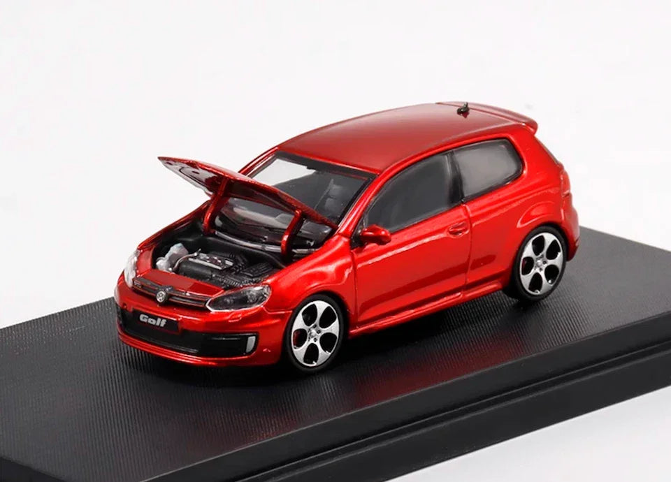 Maxwell  1:64 GOLF GTI MK6 Coupe Red Diecast Car Model