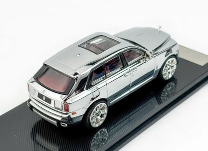 1/64 Scale Rolls-Royce Cullinan Chrome Silver – Premium Diecast Car Model Collectible - Jaiman Toys