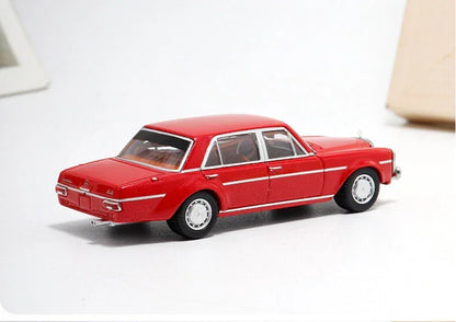 BSC 1:64 300SEL W109 AMG 6.8 Classic Red Model Diecast Metal Car - Jaiman Toys