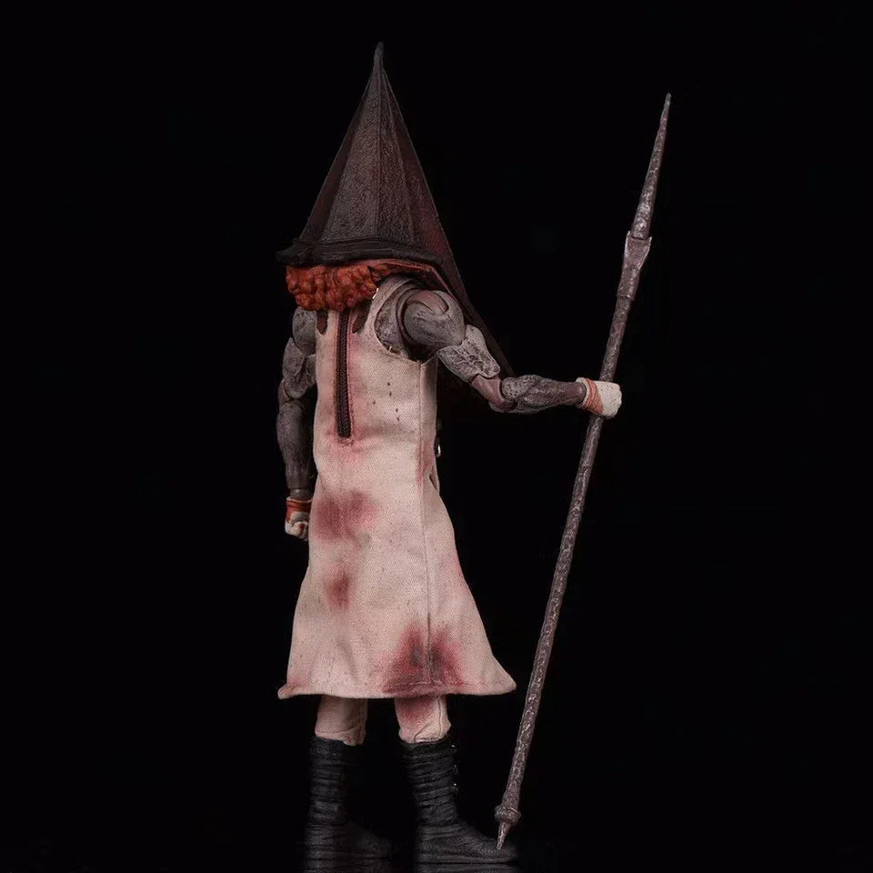 Silent Hill 2 Red Pyramid Thing (Pyramid Head) Action Figure – Highly Detailed Horror Game Collectible | Poseable Display Figure with Accessories