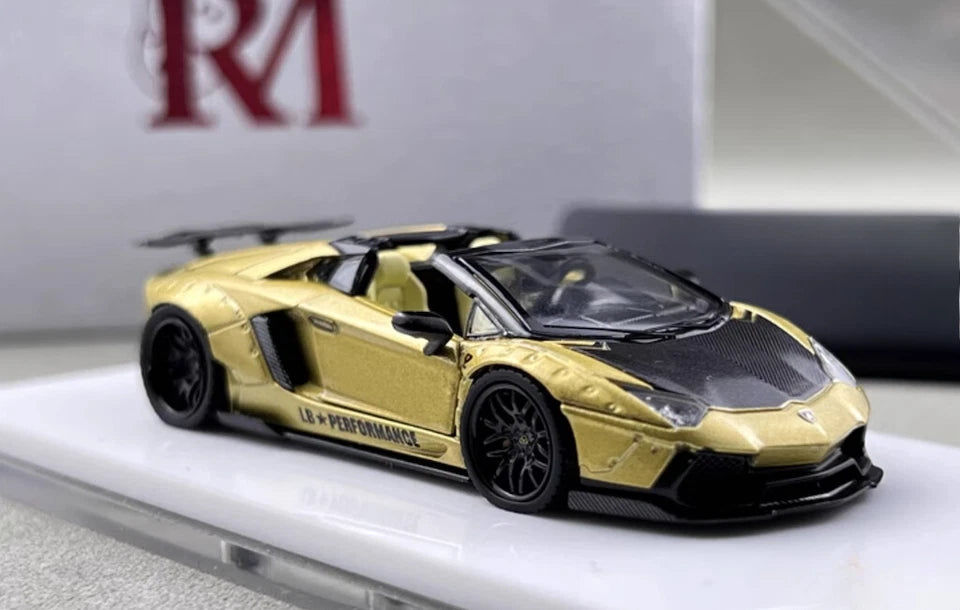 RM Lamborghini Aventador LP700-4 –  1:64 Scale Fully Opening Diecast Car- 2 Variants
