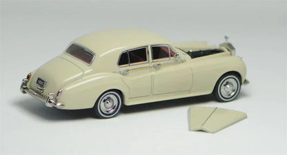 GFCC 1:64 Scale 1955 Rolls-Royce Silver Cloud,White Diecast Car Model - Jaiman Toys
