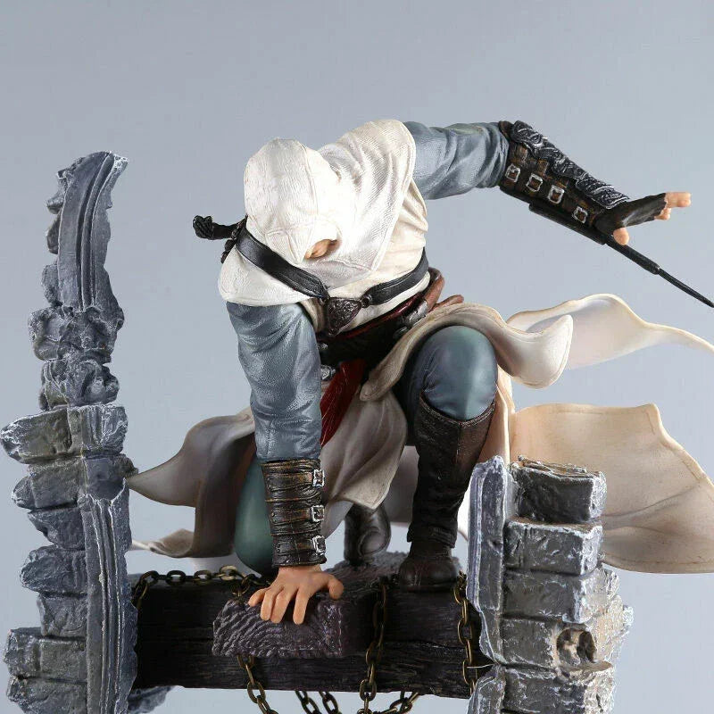 Altair The Legendary Assassin Statue – Assassin’s Creed Collectible Display Figure with Bell Tower Base