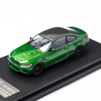 Fine Model 1:64 BMW M3 Coupe E92 –Green– Die-Cast Car Model Toy Collectible - Jaiman Toys