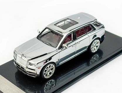 1/64 Scale Rolls-Royce Cullinan Chrome Silver – Premium Diecast Car Model Collectible - Jaiman Toys