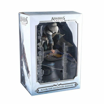 Altair The Legendary Assassin Statue – Assassin’s Creed Collectible Display Figure with Bell Tower Base