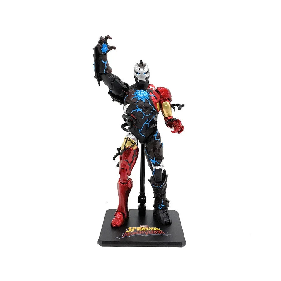 ZD TOYS Venomized Iron Man Action Figure – 7” Marvel Spider-Man Maximum Venom Series - Jaiman Toys