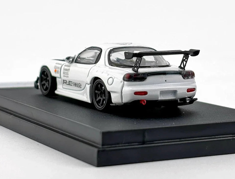 Master 1:64 MAZDA RX-7 White Diecast Car Model - Jaiman Toys