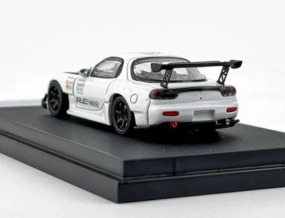 Master 1:64 MAZDA RX-7 White Diecast Car Model - Jaiman Toys