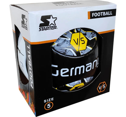 Starter Country Football L3 Size 5 – Germany Edition | Hand-Stitched Professional Soccer Ball