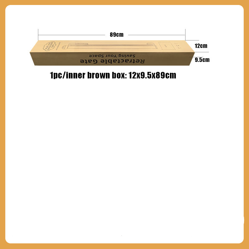 SG0021 Baby Safety Gate ,Extra Tall Retractable Stair Gate  Folding Baby & Pet Gate   | Adjustable Lower Bracket | Extra Height Protection