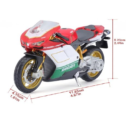 Maisto 1:18 Scale Ducati 1098S Motorbike diecast model for Collectors 14+ Years