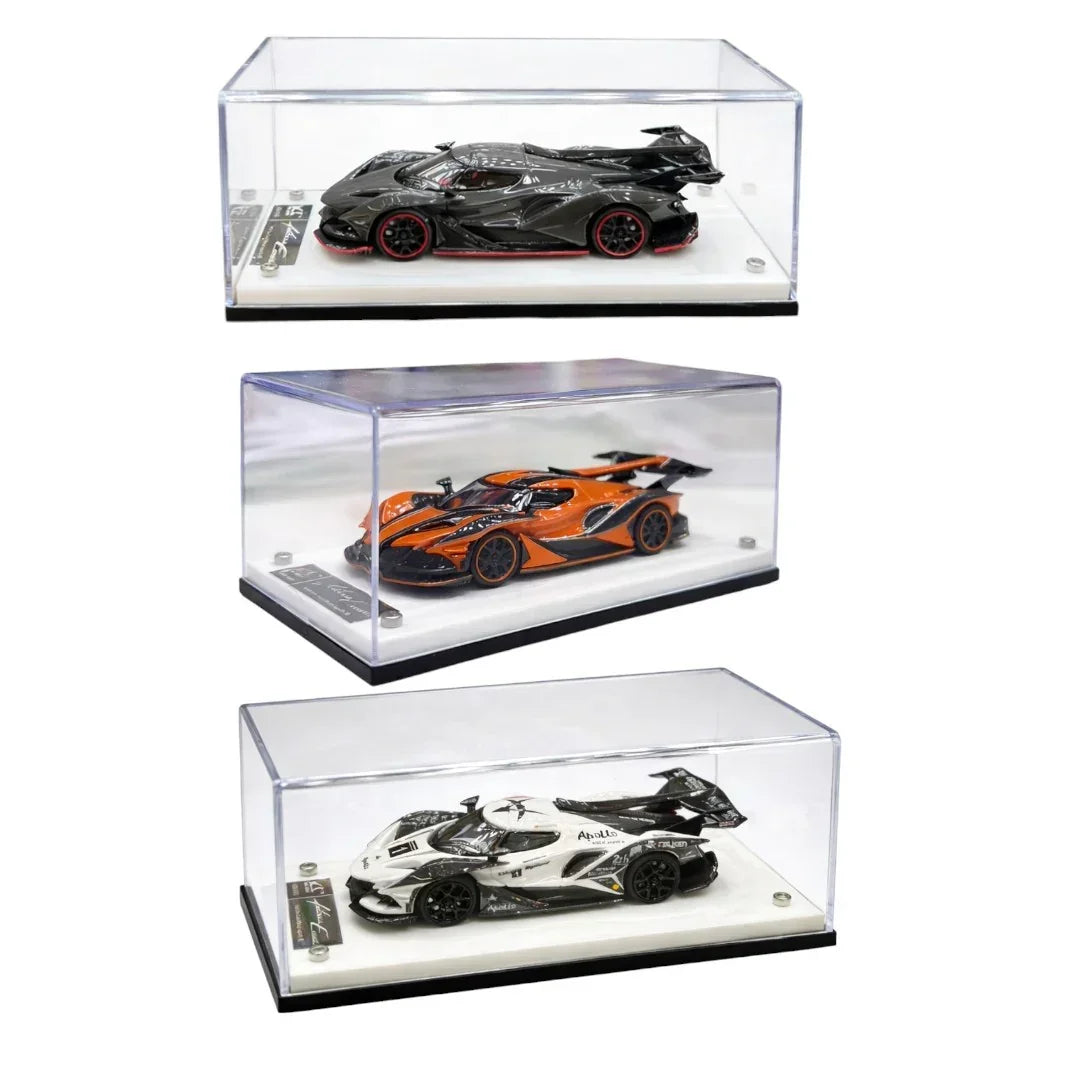 Apollo IE 1:64 Diecast Hypercar Model – 3 Color Variants | Display