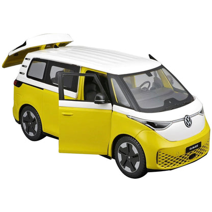 Maisto - 1/24 Scale Model Compatible with Volkswagen ID Buzz 2023 Collectible Miniature (Yellow)