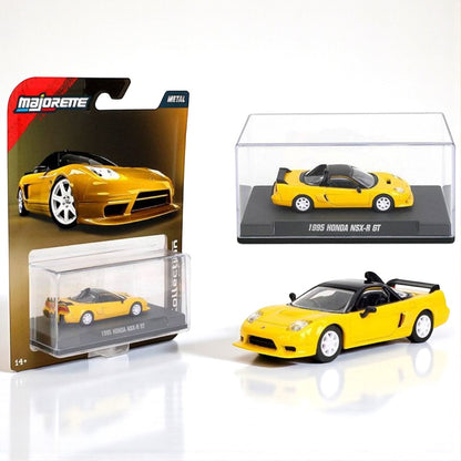 Majorette Collector Edition – 1995 Honda NSX-R GT Yellow | 1:64 Premium Diecast Model Car