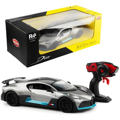 Bugatti Divo 1:12  RC Car – Official Licensed Rechargeable Remote Control Supercar with Headlights