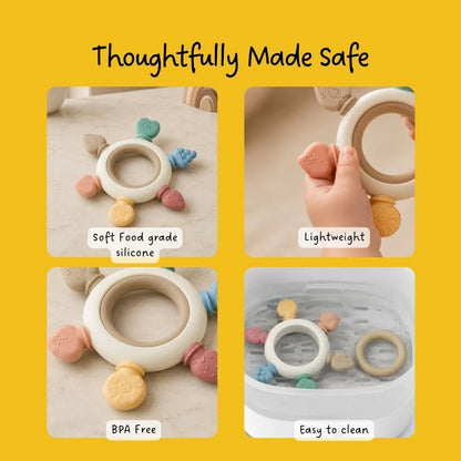 LiLLBUD Sensory Teether Fruit Shapes