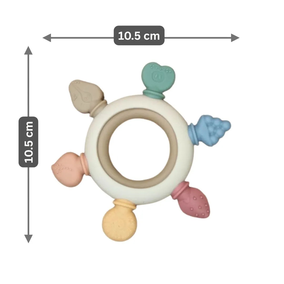 LiLLBUD Sensory Teether Fruit Shapes