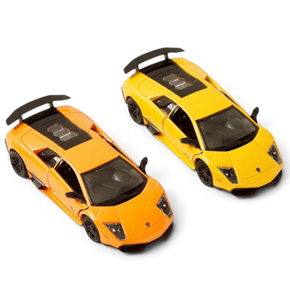 RMZ City Lamborghini Murciélago SV 1:32 Scale Die-Cast Model Car –  Collectible Supercar with Opening Doors, Pull-Back Action with 2 Variants