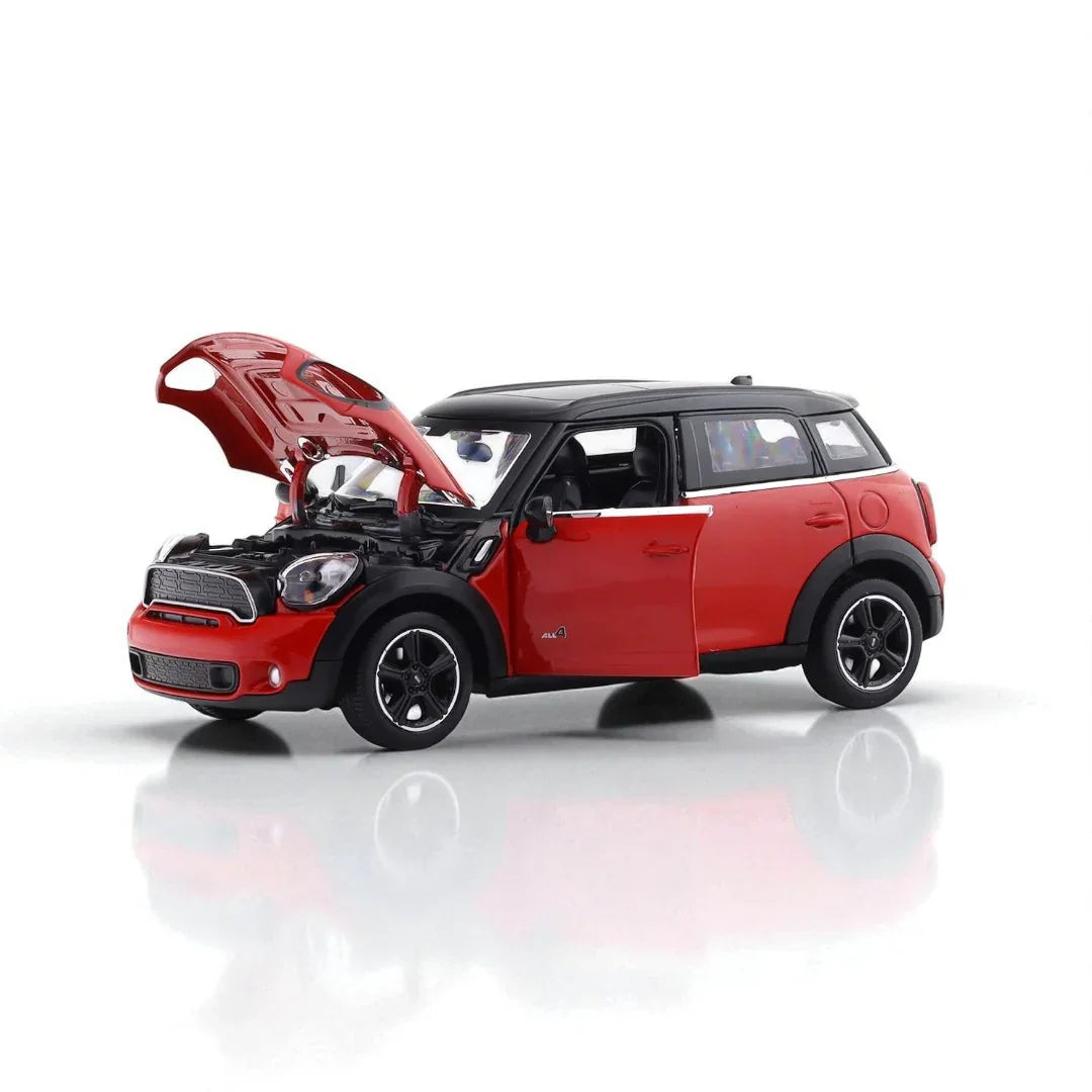 Rastar 1:24 Mini Cooper S Countryman Die-Cast Model Car -Red (56400) - Jaiman Toys
