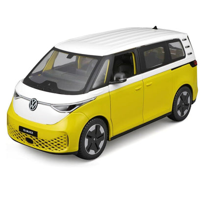 Maisto - 1/24 Scale Model Compatible with Volkswagen ID Buzz 2023 Collectible Miniature (Yellow)