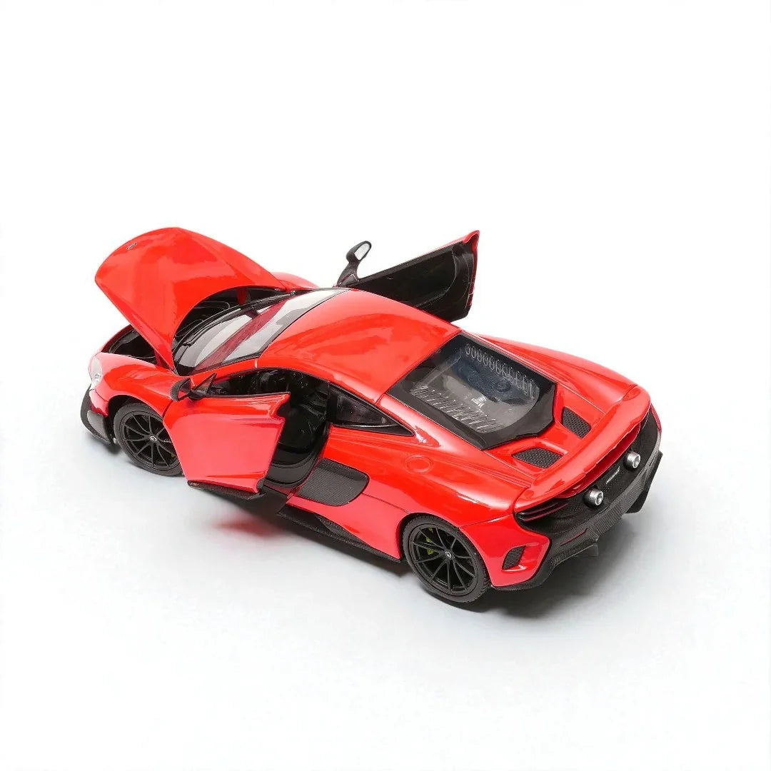 WELLY 1:24 Mclaren 675LT Coupe Diecast Car Model-Red (24089) - Jaiman Toys