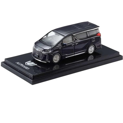 HJ642012BBK Toyota ALPHARD HYBRID (H30W) Hybrid with Sunroof Blue Pearl Crystal Shine - Jaiman Toys