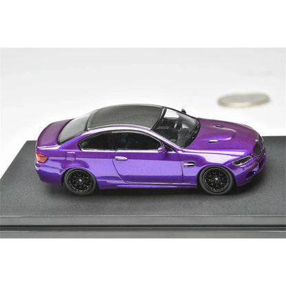 Fine Model 1:64 BMW M3 Coupe E92 –Purple– Die-Cast Car Model Toy Collectible - Jaiman Toys