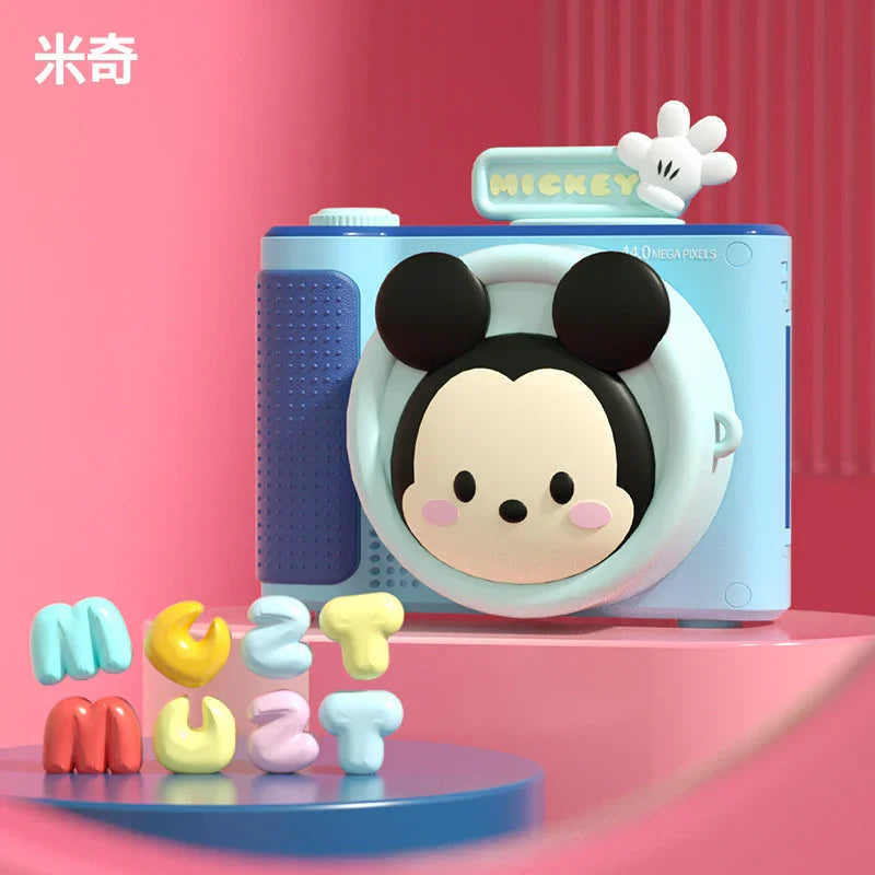 Disney Mickey Kids Digital Camera – Instant Print Toy with Photo & Video Recording - Blue